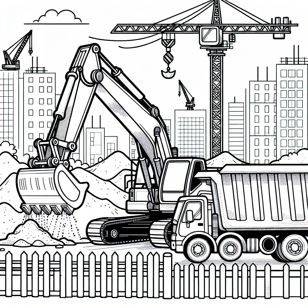 Стройка в городе