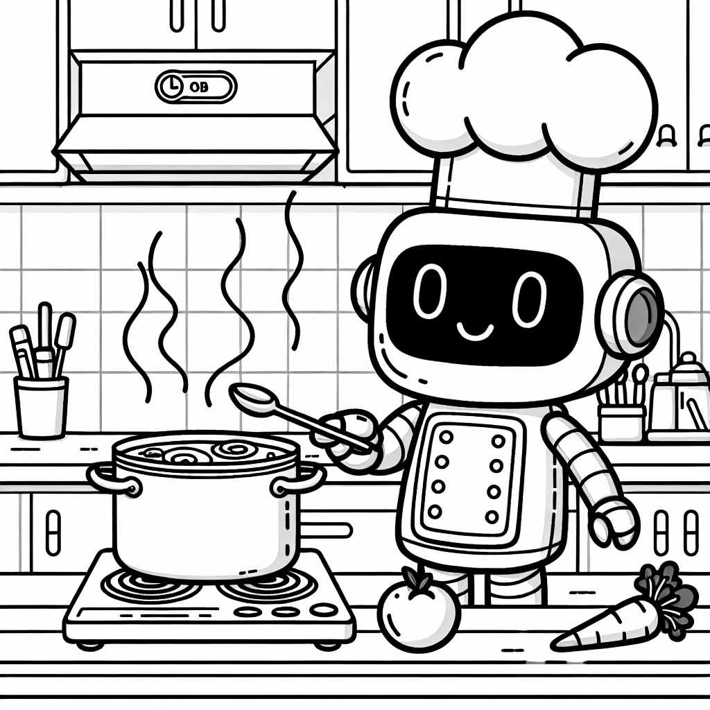 Повар-бот на кухне