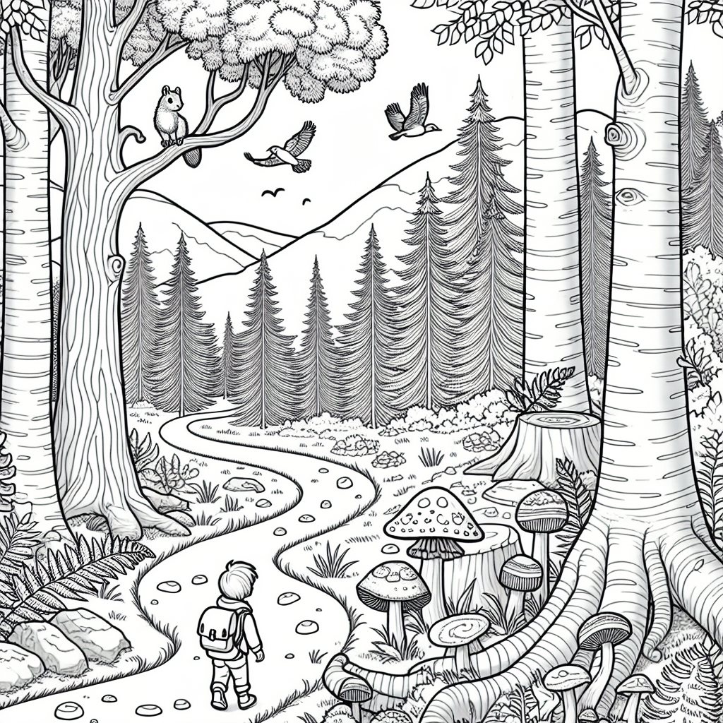 Лесная тропинка