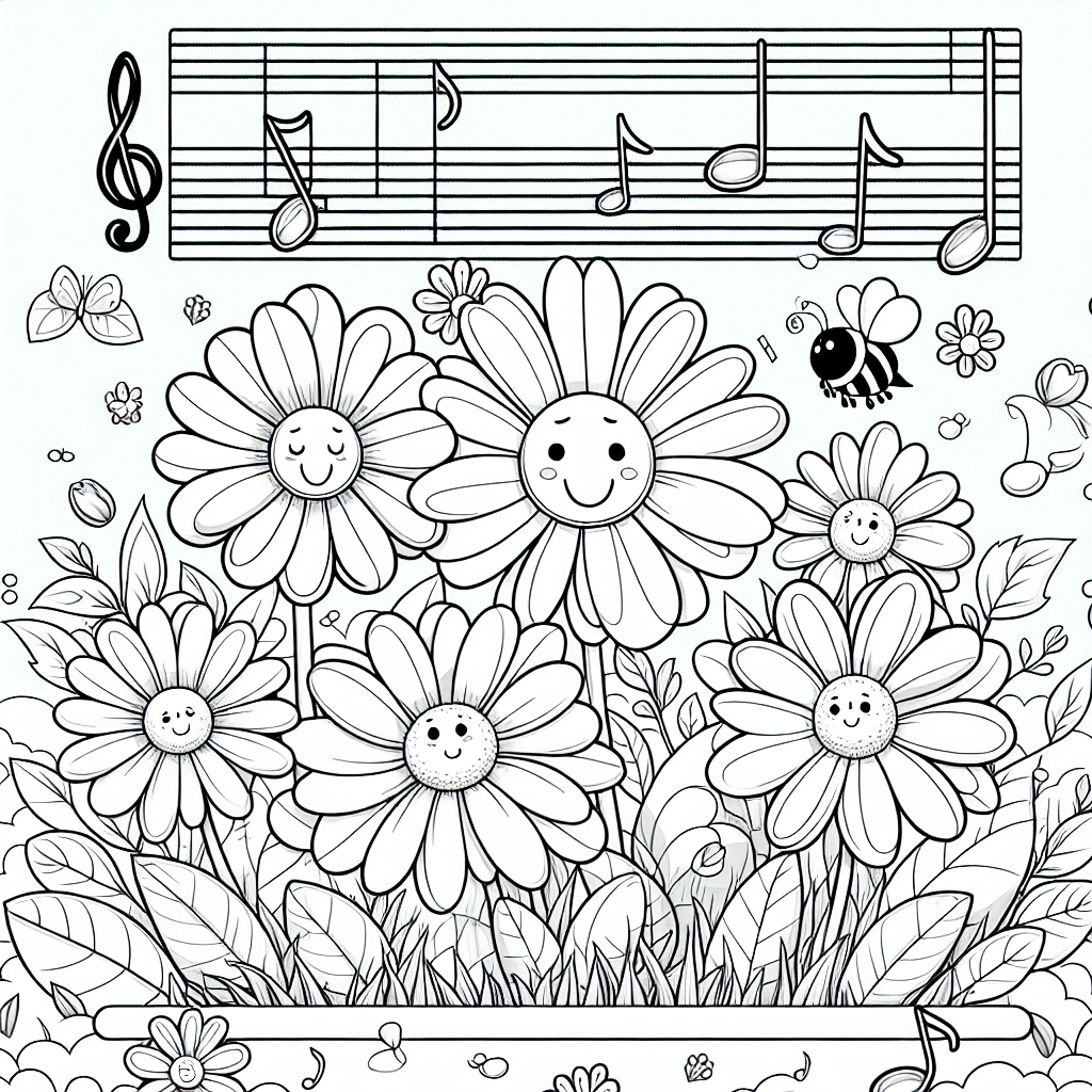 Поющий цветочный хор