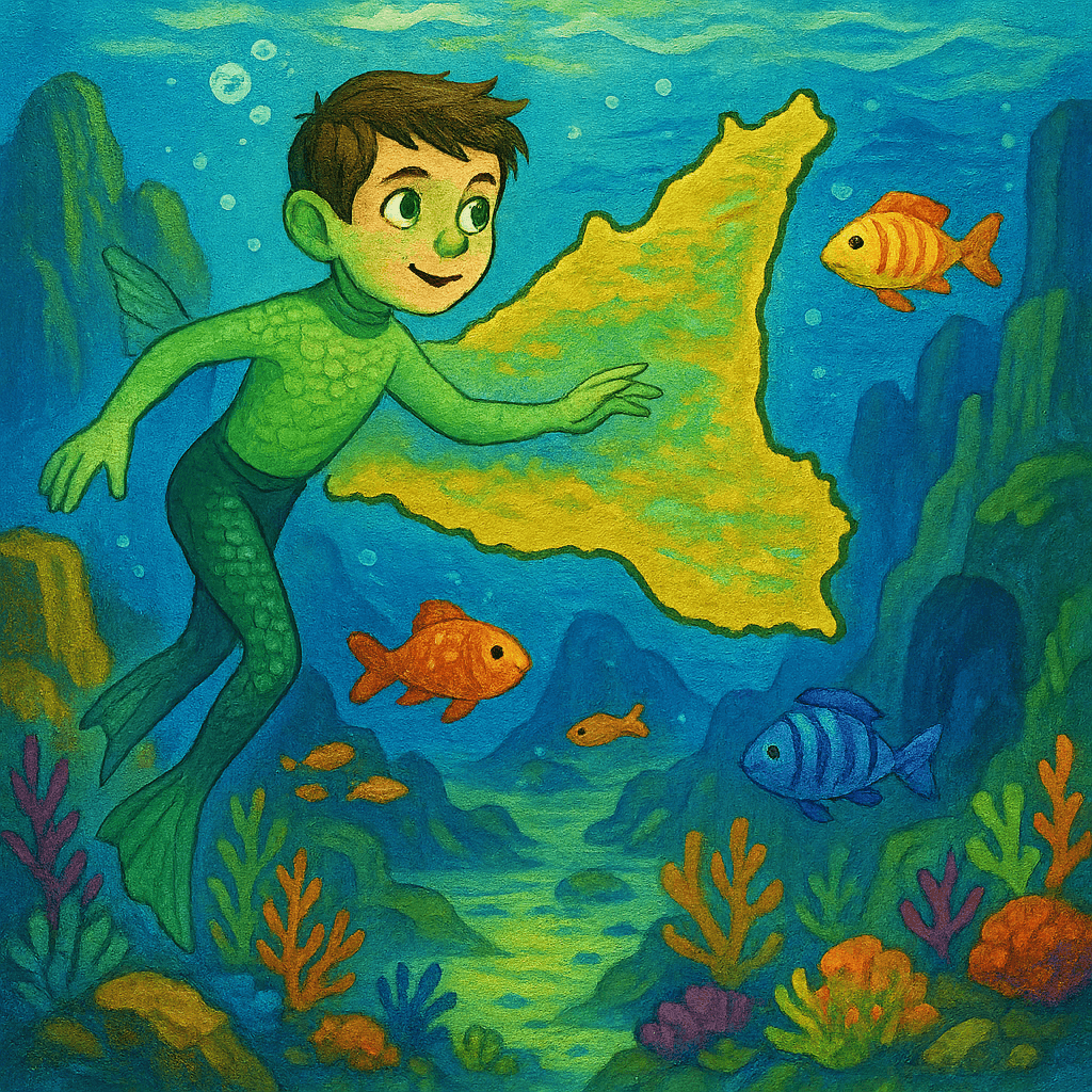 Кола исследует подводные миры вокруг Сицилии.